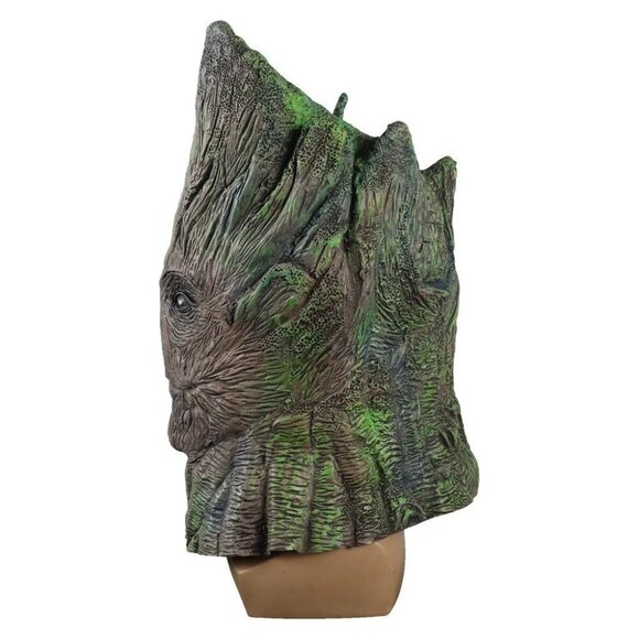 Guardians of Galaxy Baby Groot Tree Costume Latex Head Mask Halloween - Picture 3 of 4